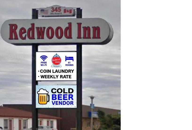 Redwood Motor Inn Brandon Ngoại thất bức ảnh